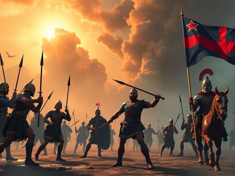Kolkata Kings Heroic Stand battle scene showing Bengali warriors facing British soldiers